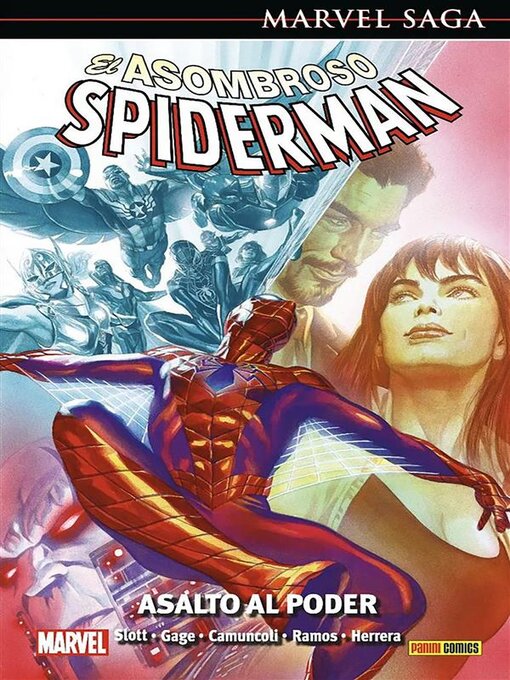 Cover image for Marvel Saga. El Asombroso Spiderman. Universo Spiderman 53. Asalto al poder